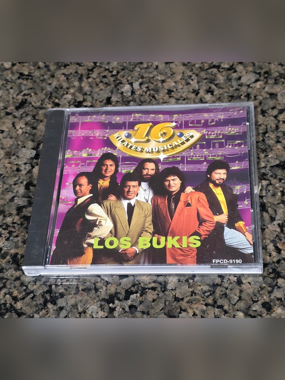 Los Bukis Music CD "16 Kilates Musicales" Fonovisa 1994 Musica Mexicana vintage